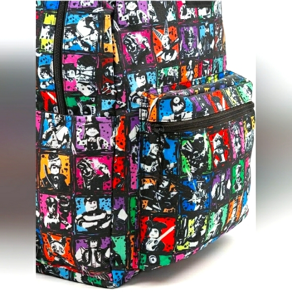 Roblox Kids Teen School Backpack 17” Character Print Black new with tags - Picture 6 of 10